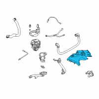 OEM BMW Expansion Tank With Carbon Canister Diagram - 16-13-7-175-241