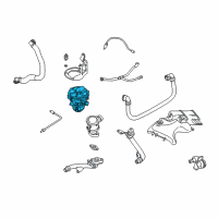 OEM BMW 745Li Air Pump Diagram - 11-72-7-572-582