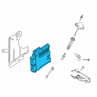 OEM Lincoln PCM Diagram - GD9Z-12A650-AANP