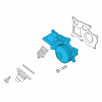 OEM BMW 740Ld xDrive Water Pump Diagram - 11-51-8-516-205