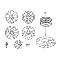 OEM 2016 Chrysler 200 Screw-HEXAGON Head Diagram - 6511051AA