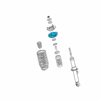 OEM 2008 Kia Sorento Rubber-Sprock Seat Diagram - 546083E000