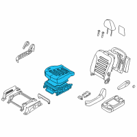 OEM 2007 Hyundai Entourage Cushion Assembly-Front Seat, Passenger Diagram - 88200-4D460-CS2