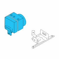 OEM 2004 Chevrolet Tracker Actuator Asm, ABS (On Esn) Diagram - 30021032