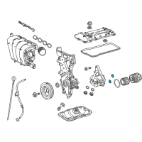 OEM 2019 Toyota C-HR Filter Housing Seal Diagram - 96723-24020