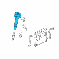 OEM 2020 Toyota RAV4 Ignition Coil Diagram - 90919-A2009