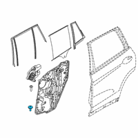 OEM BMW X5 Fillister Head Screw Diagram - 07-14-7-465-017