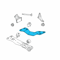OEM 2002 BMW 525i Gearbox Support Diagram - 22-31-1-092-476