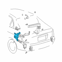 OEM Toyota Blower Assembly Diagram - 87130-47060