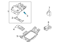 OEM 2021 Nissan Sentra Bulb Diagram - 26282-6CA0A