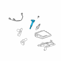 OEM Mercury Milan Ignition Coil Diagram - 6E5Z-12029-BA