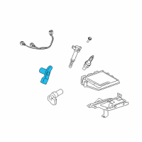 OEM 2006 Lincoln Zephyr Camshaft Sensor Diagram - 3M4Z-6B288-BB