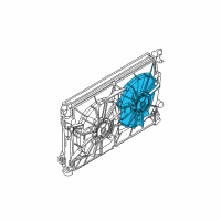 OEM Chrysler Fan-Cooling Diagram - 5102429AA