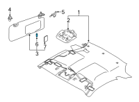 OEM Toyota GR86 Bulb Diagram - SU003-05707