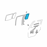 OEM Scion xB Weatherstrip Diagram - 68189-52020