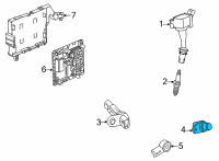 OEM Buick Encore GX Camshaft Sensor Diagram - 55512090