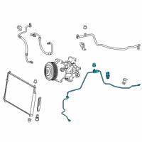 OEM 2017 Toyota Corolla iM Liquid Line Diagram - 88710-12A50