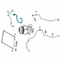 OEM Scion iM Discharge Hose Diagram - 88703-12A50