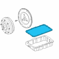 OEM 2006 Ford Freestyle Pan Gasket Diagram - 5F9Z-7A191-AA