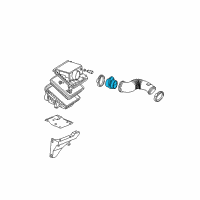 OEM GMC Sierra 3500 Sensor Kit, Mass Airflow Diagram - 88892543