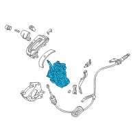 OEM Honda CR-V Bracket Set, Base Diagram - 54200-TLA-A64