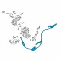 OEM Honda Wire, Control Diagram - 54315-TLA-A52