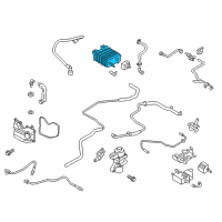 OEM 2014 Ford C-Max Canister Diagram - CU5Z-9D653-F