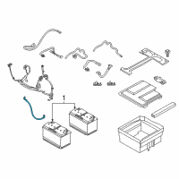 OEM 2019 Ford Transit-350 HD Cable Diagram - GK4Z-14303-A