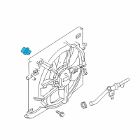 OEM Nissan Rogue Sport Resistance-Motor Fan Diagram - 21493-4EA0A