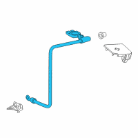 OEM Chrysler Crossfire Electrical Battery Negative Cable Diagram - 5097568AA