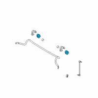 OEM 2006 Kia Rio5 Bush-STRUT Bar Diagram - 548121G200