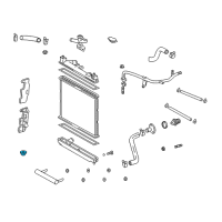 OEM 1994 Lexus GS300 Grommet Diagram - 90480-40016