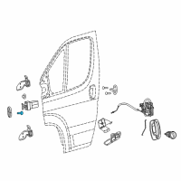 OEM 2021 Ram ProMaster 1500 Screw-Standard Diagram - 68490136AA