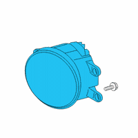 OEM Toyota RAV4 Fog Light Diagram - 81210YY020