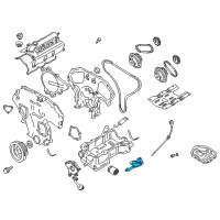 OEM 2008 Infiniti FX35 Guide-Oil Level Gauge Diagram - 11150-AM61A