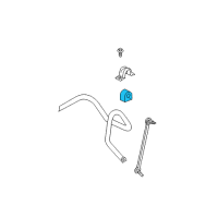 OEM Chevrolet Equinox Stabilizer Bar Insulator Diagram - 15926008