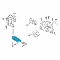 OEM Lincoln Continental Torsion Damper Diagram - GD9Z-6068-F