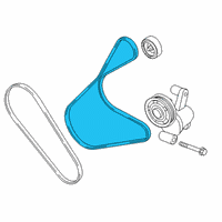 OEM 2019 Ford Transit Connect Serpentine Belt Diagram - JX6Z-8620-F