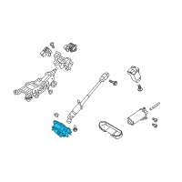 OEM Mercury Boot Diagram - BA8Z-3C611-A