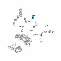 OEM 2001 Lexus LS430 Gage Assy, Fuel Sender Diagram - 83320-59125