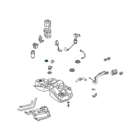 OEM Lexus RX300 Support, Fuel Suction Diagram - 77175-07020