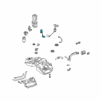 OEM 2003 Lexus LS430 Gage Assy, Fuel Sender Diagram - 83320-50080