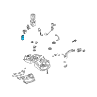 OEM Lexus LS430 Fuel Pump Diagram - 23221-31150