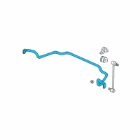 OEM Honda Odyssey Spring, Front Stabilizer Diagram - 51300-SHJ-A62