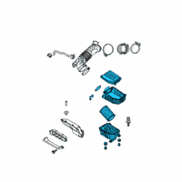 OEM 2020 Hyundai Veloster N Cleaner Assembly-Air Diagram - 28100-K9200