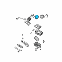 OEM Hyundai Clamp-Hose Diagram - 14711-76006-B