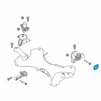 OEM 2017 Hyundai Sonata Packing-Transmission Mounting Side Panel Diagram - 21880-C1000