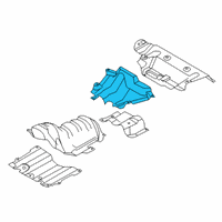 OEM 2022 Ford Escape SHIELD Diagram - LX6Z-78114B06-D