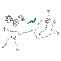 OEM 2015 Cadillac SRX Cooler Pipe Diagram - 22970604