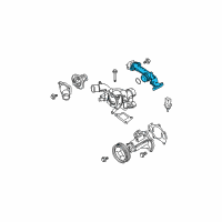 OEM Infiniti QX56 Outlet-Water Diagram - 11060-7S000